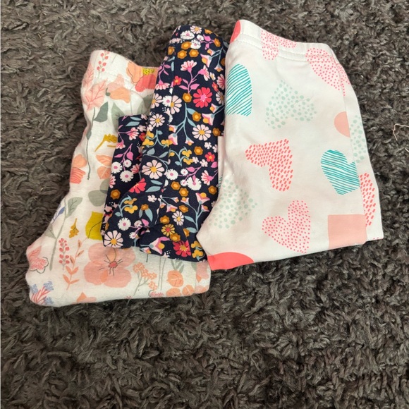 Carter's Other - 3 pc Baby Girl Pants Lot